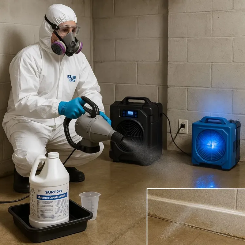 Sanitization and Odor Removal process in Newberry County, SC