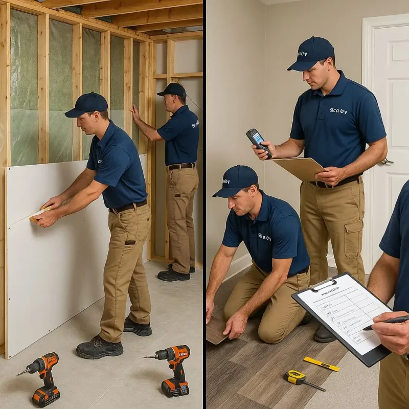 Repairs and Reconstruction process in Newberry County, SC