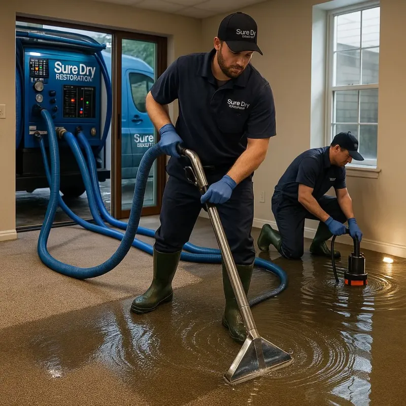 Water Extraction and Removal process in Newberry County, SC